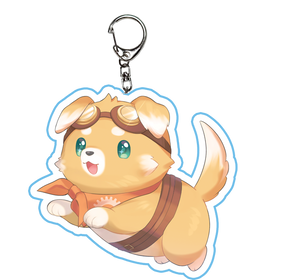 Bonnie Barkswell Barkaneer Keychain