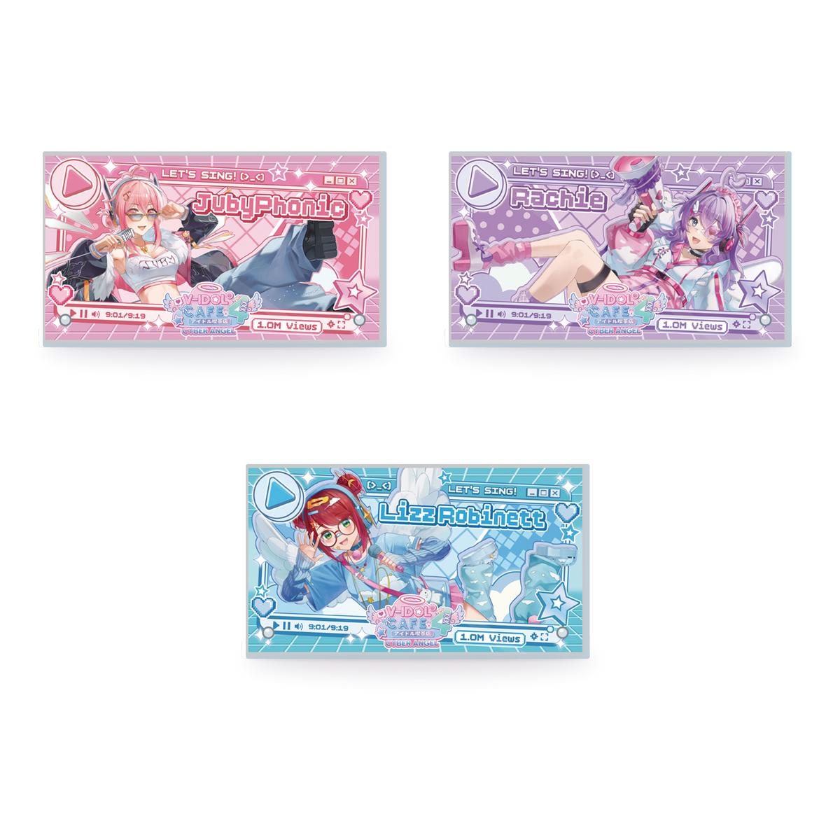 V-Idol Cafe Vo. 4 Acrylic Art Board [PRE-ORDER]