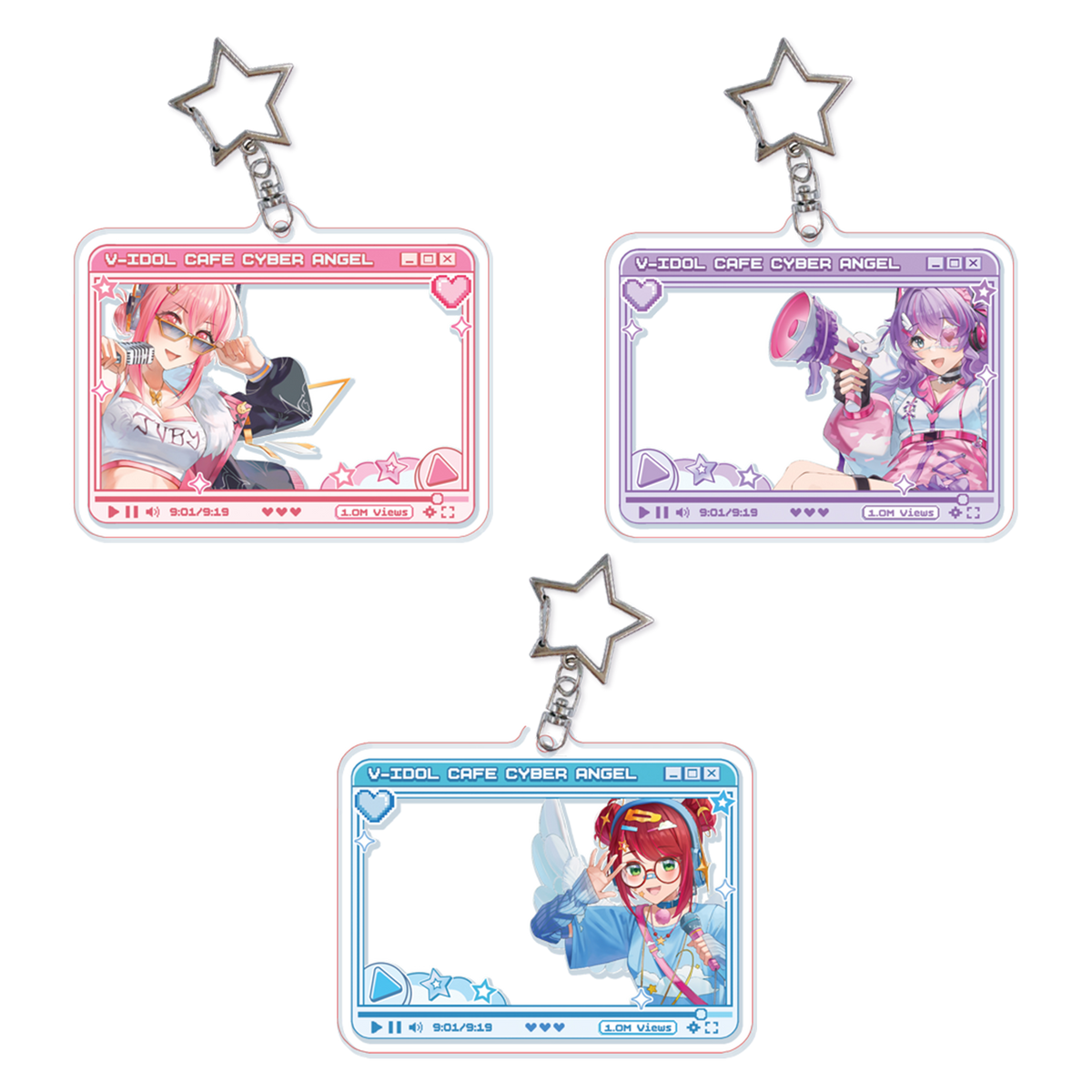 V-Idol Cafe Vol. 4 Clear Photo Keychain [PRE-ORDER]
