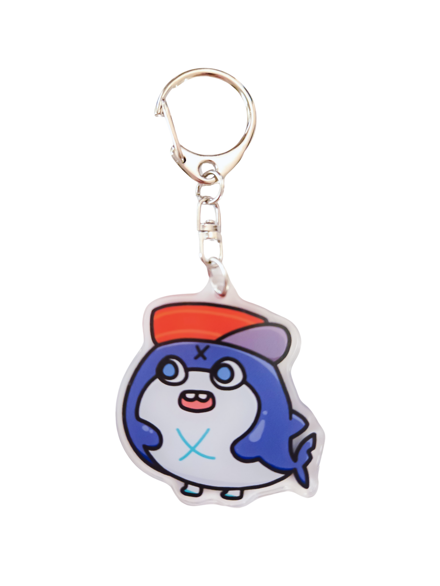 Bloop (Gawr Gura Mascot) Keychain