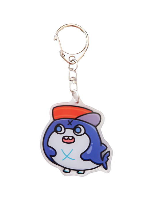 Bloop (Gawr Gura Mascot) Keychain