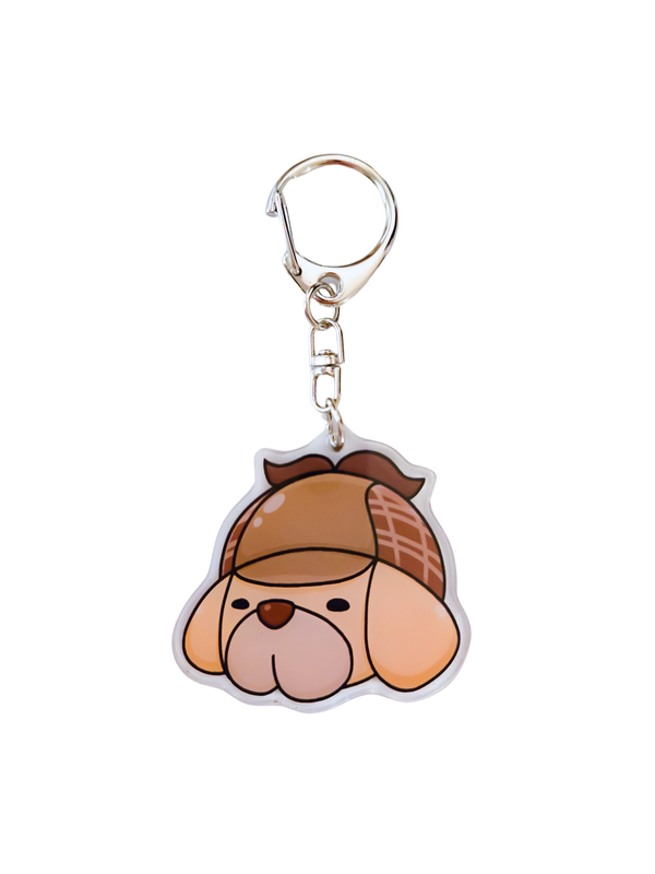 Bubba (Amelia Watson Mascot) Keychain