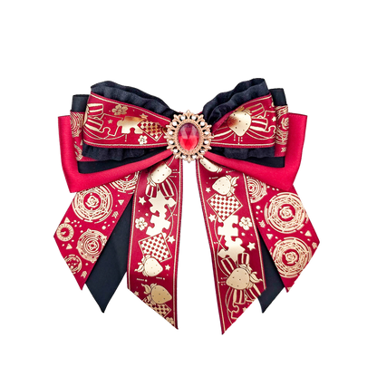 Penlight Bow - Black & Red