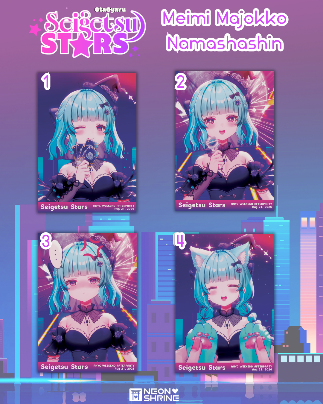 Meimi Majokko Seigetsu Stars Limited Namashashin