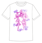 Seigetsu Stars T-Shirt (White, Black)
