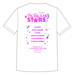 Seigetsu Stars T-Shirt (White, Black)