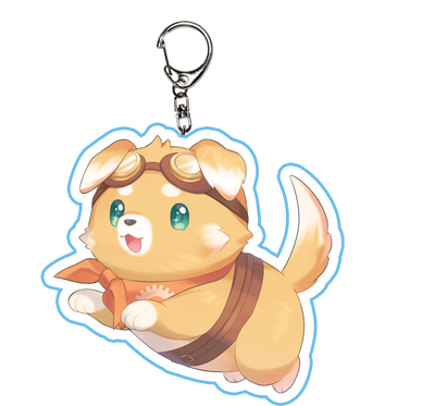 Bonnie Barkswell Barkaneer Keychain