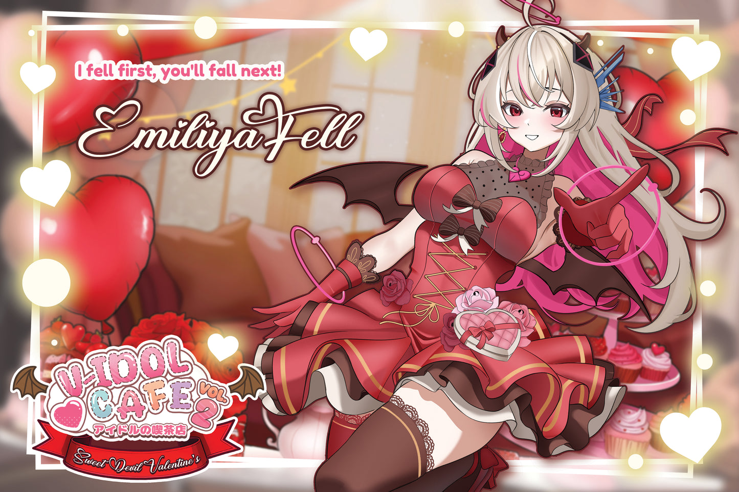 V-Idol Cafe Vol. 2 Postcard Print [PRE-ORDER]