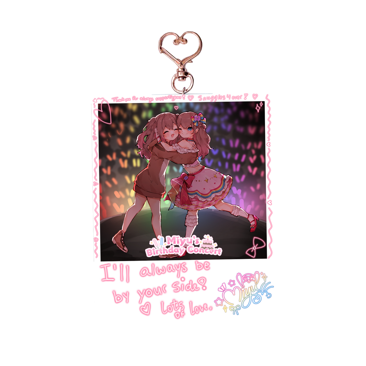 [OFFICIAL COLLAB][PRE-ORDER] Miyu Birthday Keychain