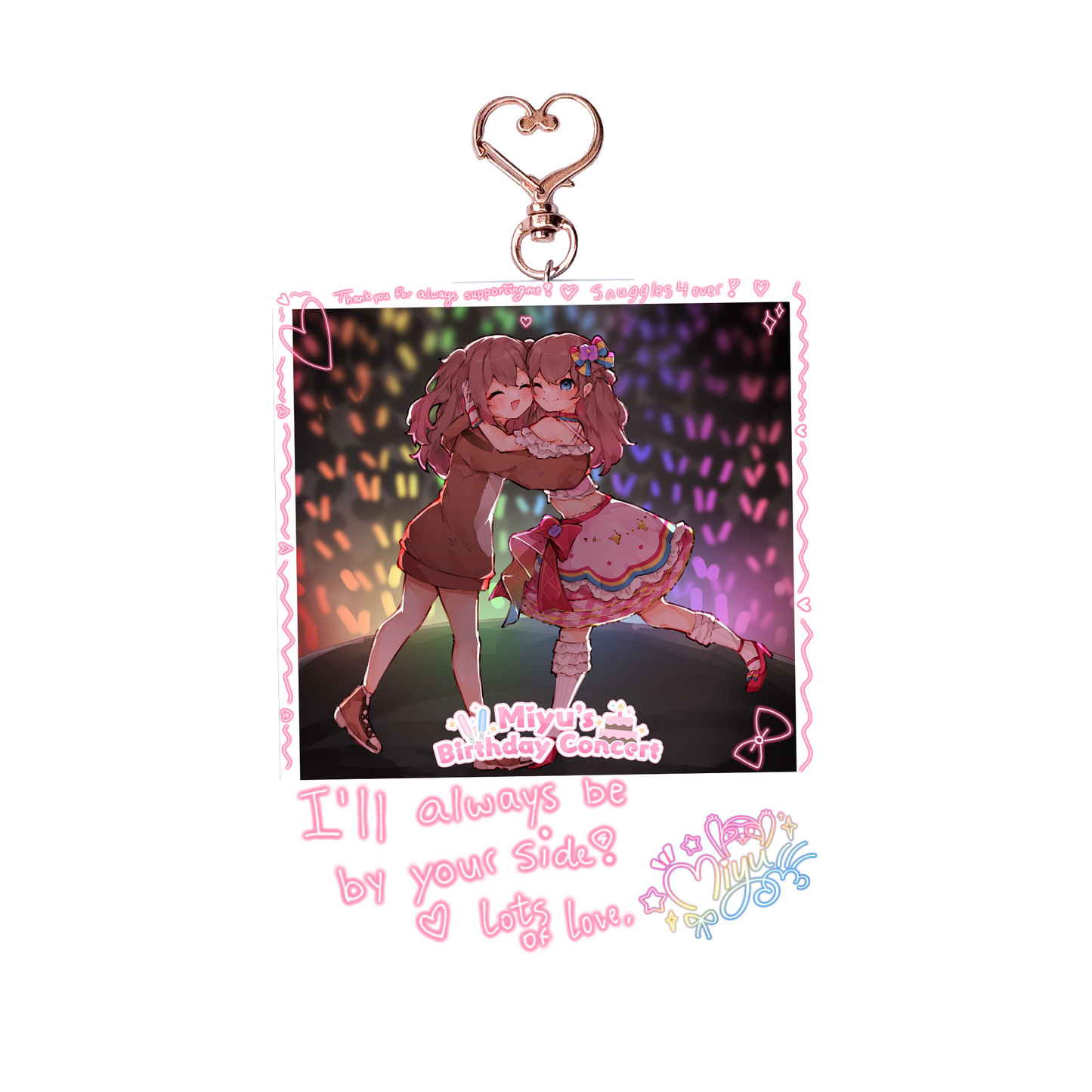 [OFFICIAL COLLAB][PRE-ORDER] Miyu Birthday Keychain
