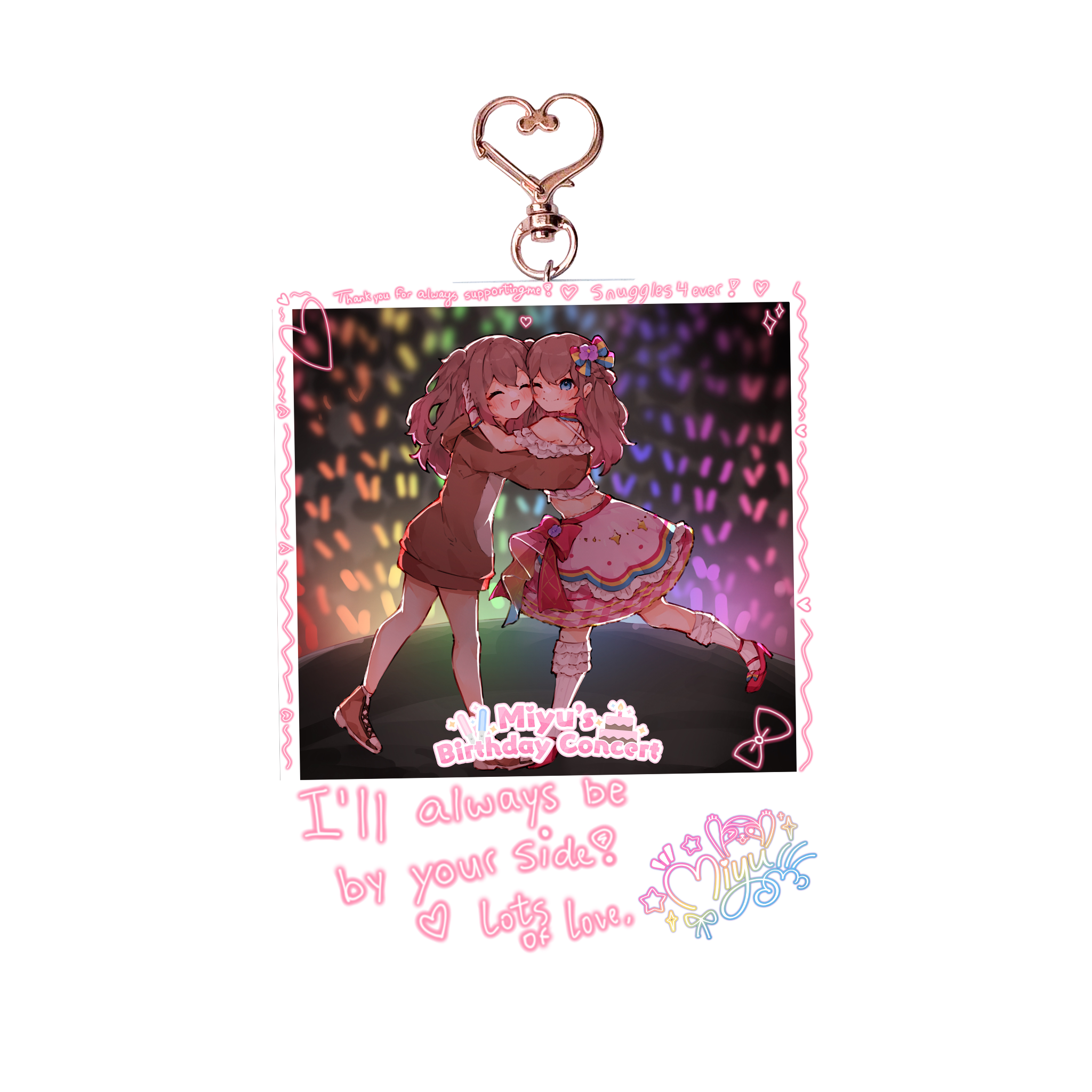 [OFFICIAL COLLAB][PRE-ORDER] Miyu Birthday Keychain