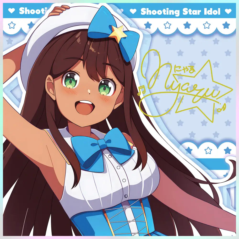[OFFICIAL COLLAB] Nyaruchuuu 4th Anniversary Acrylic Shikishi Board