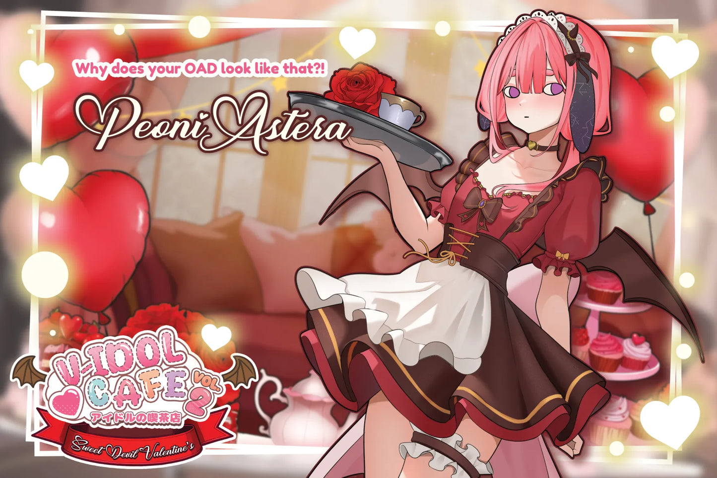 V-Idol Cafe Vol. 2 Postcard Print [PRE-ORDER]