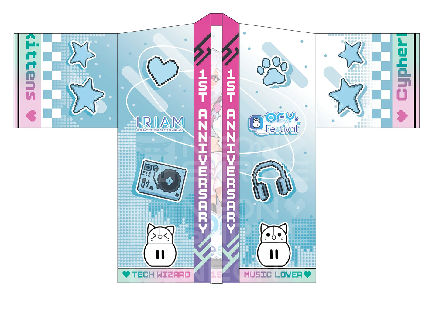 [OFFICIAL COLLAB - PREORDER] Celes Aurion 1st Anniversary Celebration Happi Coat Happi Coat