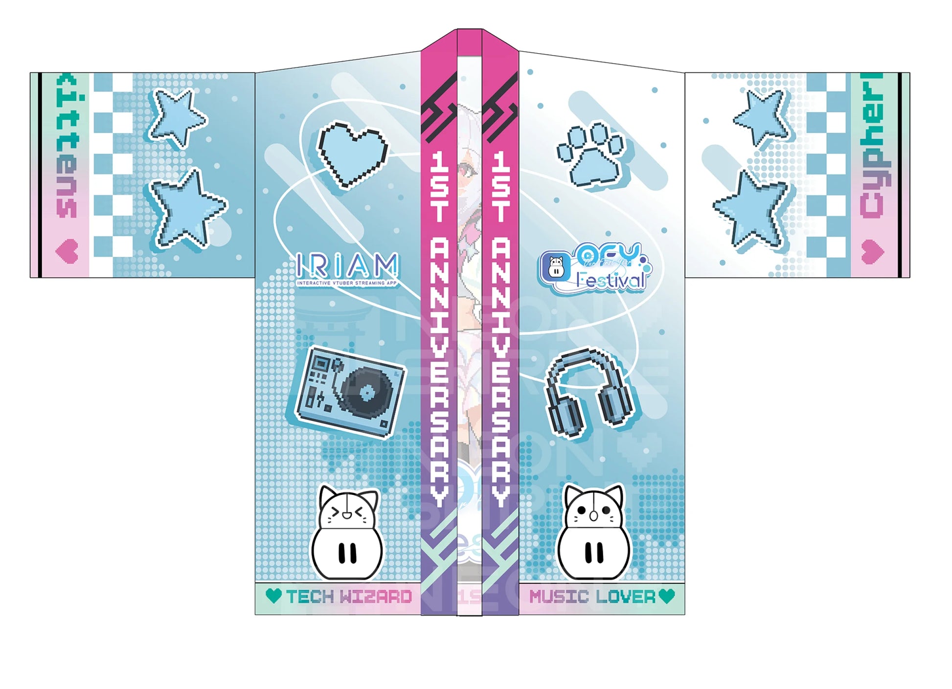 [OFFICIAL COLLAB - PREORDER] Celes Aurion 1st Anniversary Celebration Happi Coat Happi Coat