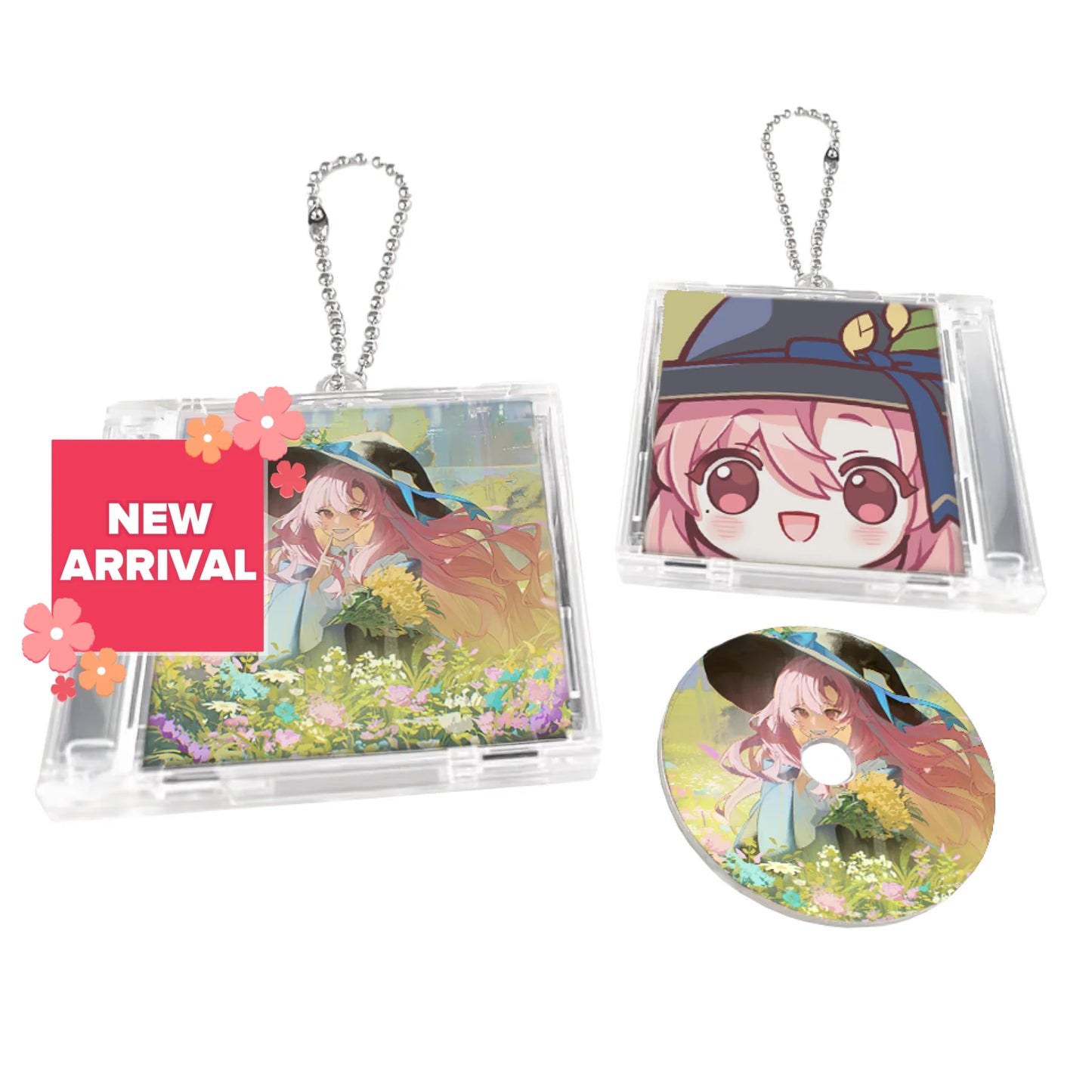 [PREORDER] Nini Yuuna Witch’s Treat NFC CD Keychain Feel Keychain