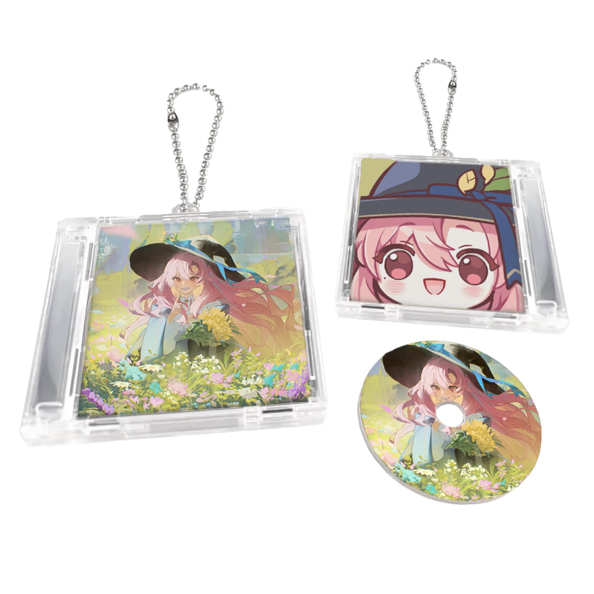[PREORDER] Nini Yuuna Witch’s Treat NFC CD Keychain Feel Keychain