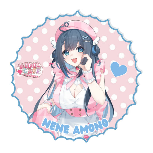 V-Idol Cafe Can Badge Nene Amano Penlight