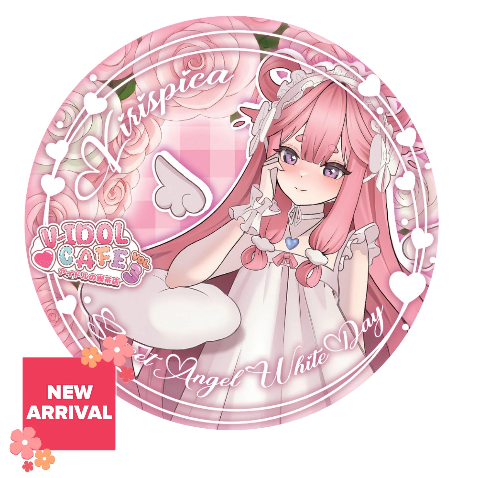 V-Idol Cafe Vol. 3 Can Badge [PRE-ORDER] Kirispica CanBadge
