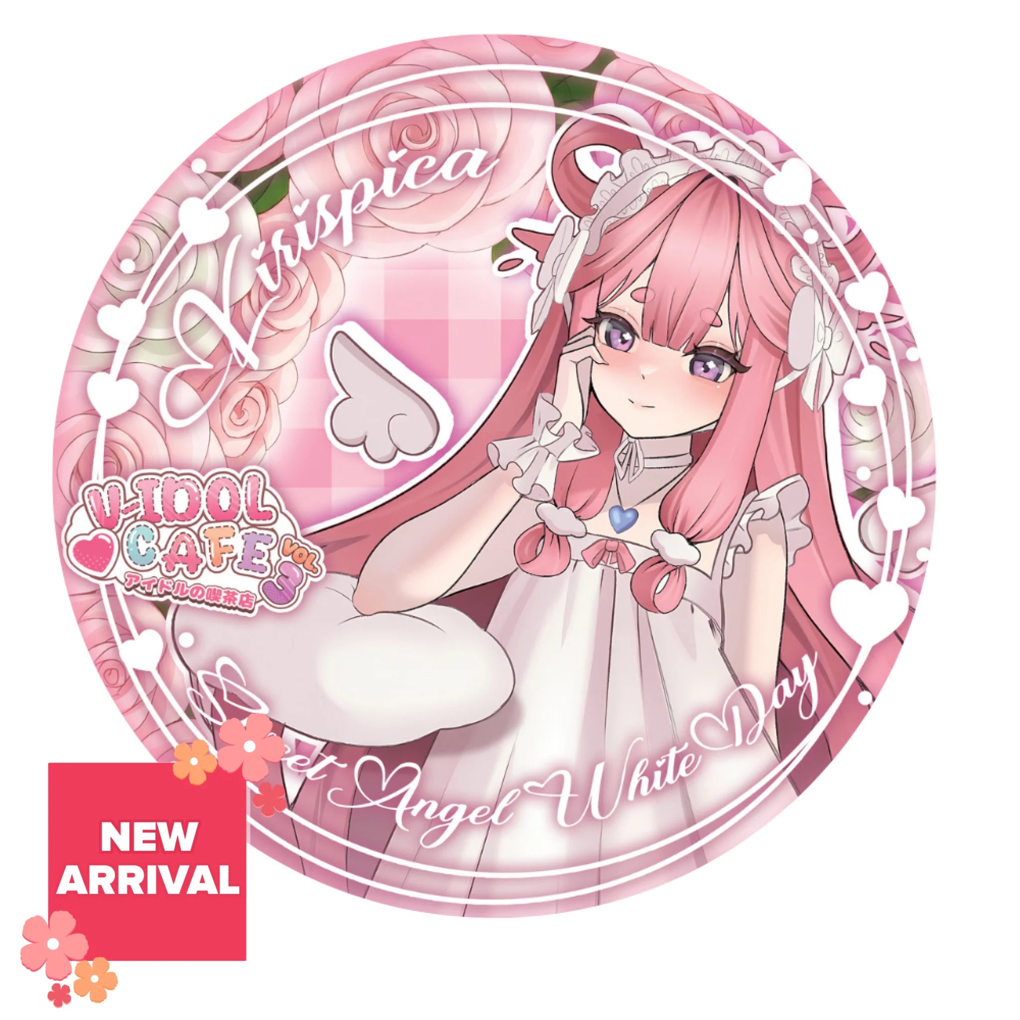 V-Idol Cafe Vol. 3 Can Badge [PRE-ORDER] Kirispica CanBadge