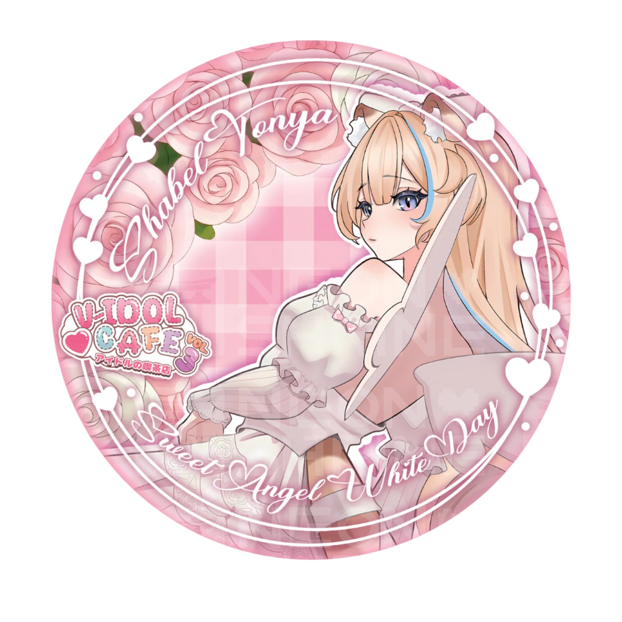 V-Idol Cafe Vol. 3 Can Badge [PRE-ORDER] Shabel Tonya CanBadge