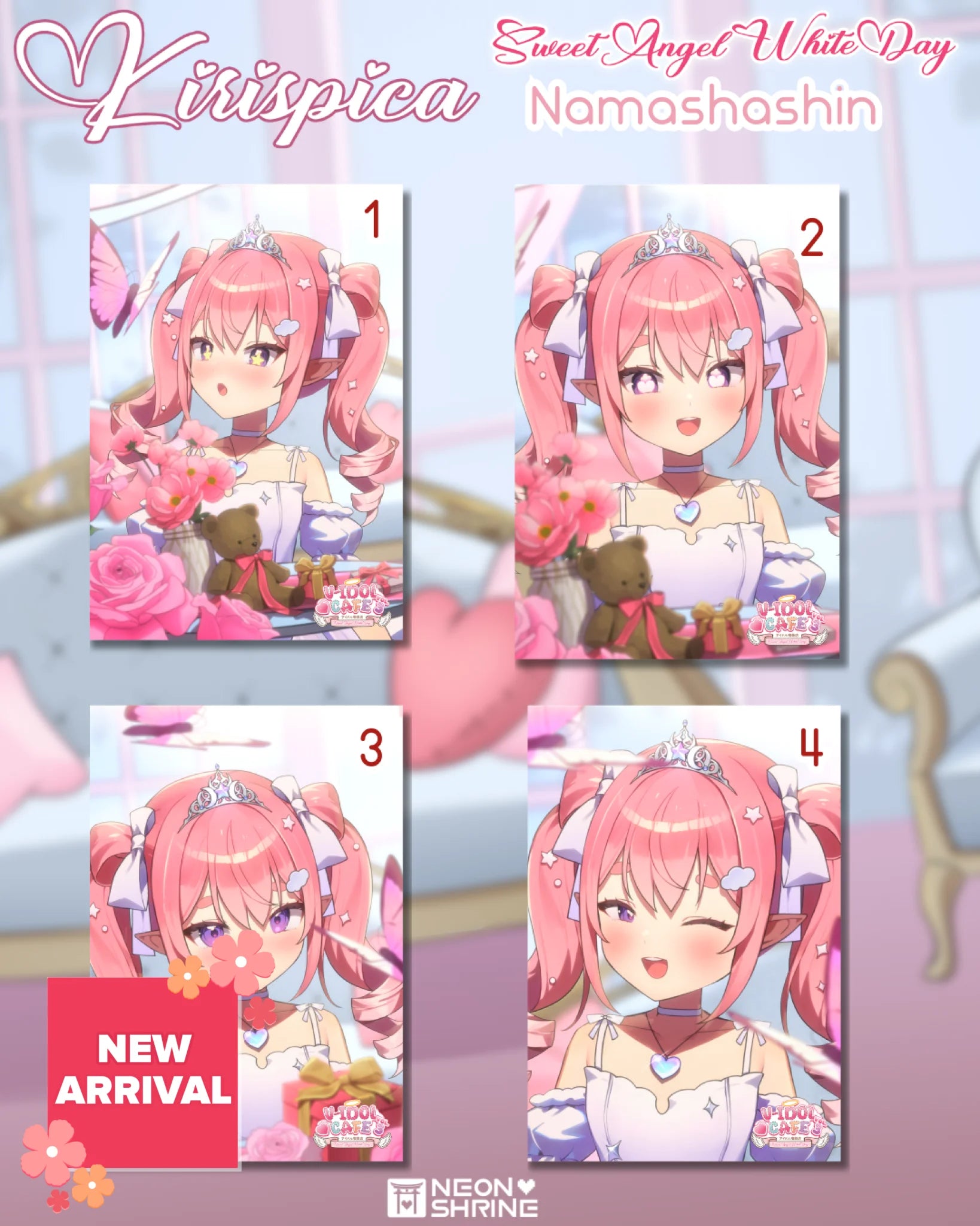 V-Idol Cafe Vol. 3 Namashashin [PRE-ORDER] Kirispica Fell Full Set Namashashin