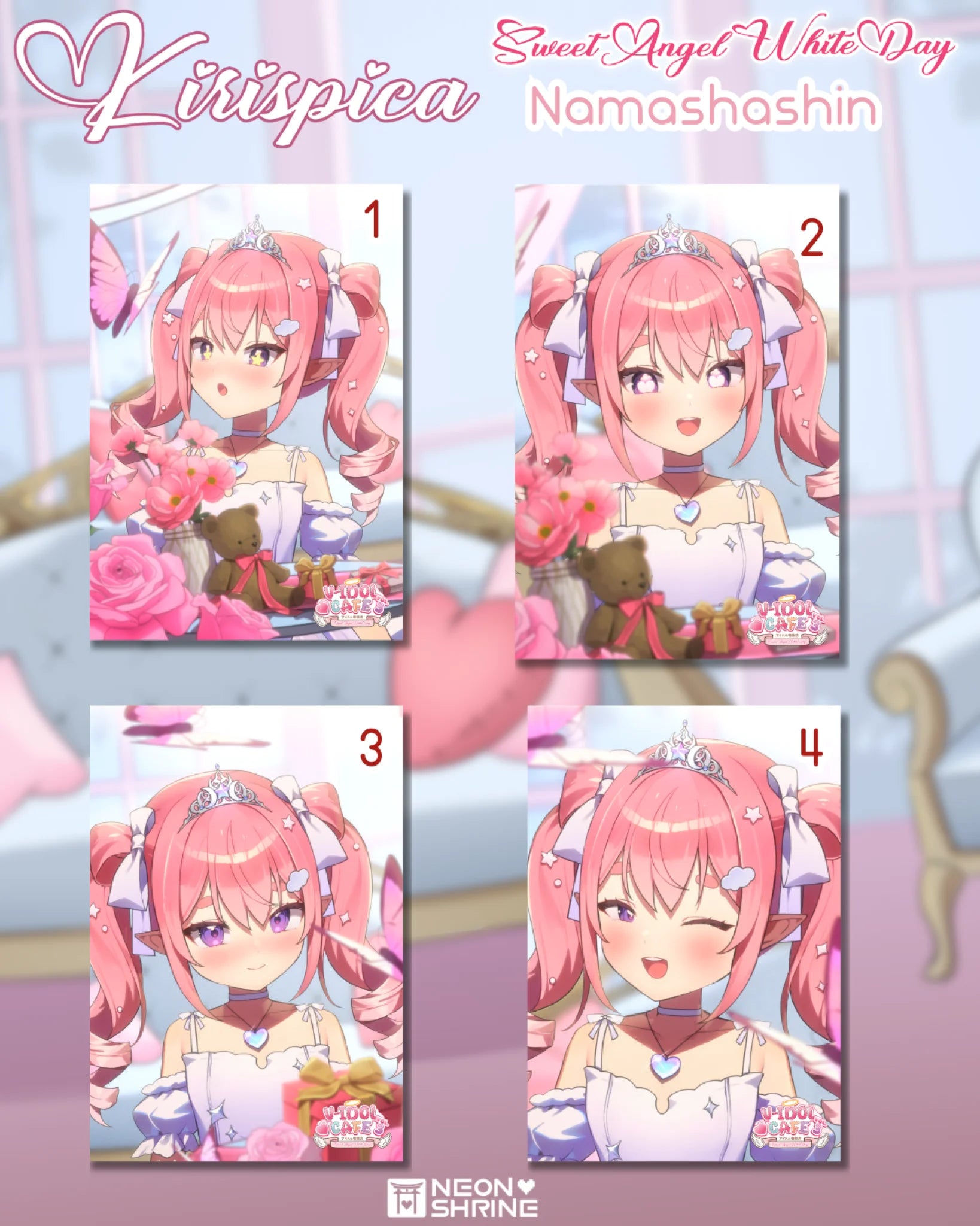 V-Idol Cafe Vol. 3 Namashashin [PRE-ORDER] Kirispica Fell Full Set Namashashin